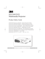 3M Projector X45 Manuale del proprietario