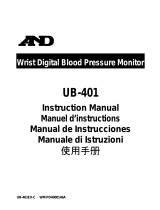 A&D UB-401 Manuale utente