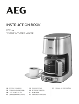 AEG KF7800-U Kaffeemaschine Manuale utente