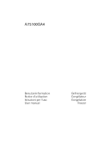 Aeg-Electrolux A75100GA4 Manuale utente