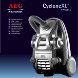 AEG acx 6205 cyclone xl Manuale utente