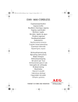 Aeg-Electrolux EWA1800 Manuale utente