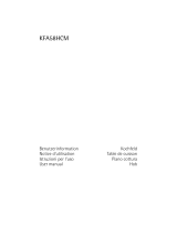 AEG Electrolux KFA58HCM Manuale utente