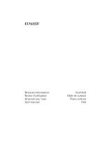 Aeg-Electrolux KFA69DF Manuale utente