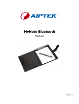 AIPTEK MyNote Bluetooth specificazione