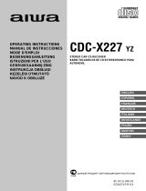 Aiwa CDC-X227 YZ Manuale utente