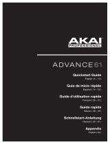 Akai Professional Advance 61 Guida Rapida