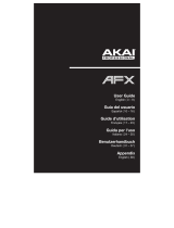 Akai AFX Manuale utente