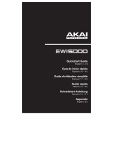 Akai EWI5000 Wireless Electronic Wind Instrument Guida Rapida