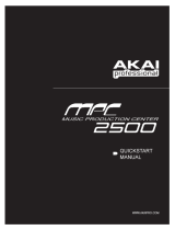 Akai MPC 2500 Manuale del proprietario