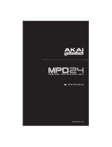 Akai MPD24 Manuale utente