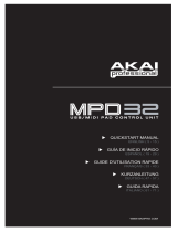 Akai MPD32 Manuale del proprietario