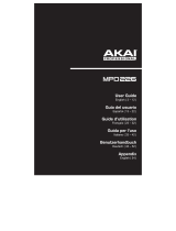 Akai MPD226 Manuale utente