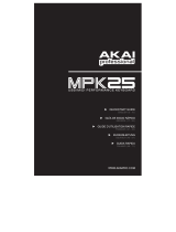 Akai Professional MPK25 Manuale utente