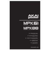 Akai MPK88 Manuale del proprietario