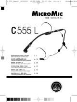 AKG C555 L Manuale utente