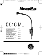AKG C 516 ML Kondensator Ansteckmikrofon Manuale utente