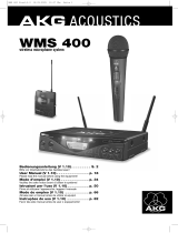 AKG WMS 400 Manuale utente