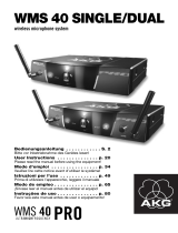 AKG Acoustics WMS 40 PRO Manuale utente