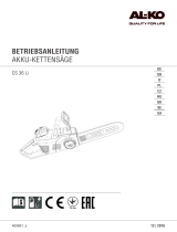 AL-KO CS 36 Li Battery Chain Saw Manuale utente