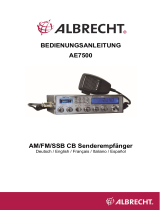 Albrecht AE7500 Manuale utente