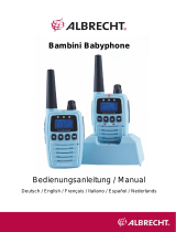 Albrecht Bambini Babyphone Manuale del proprietario