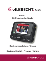 Albrecht DR 56 C DAB+ Autoradio Adapter Manuale del proprietario