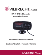 Albrecht DR 57 DAB+ Autoradio-Adapter Manuale del proprietario