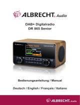 Albrecht DR 865 Seniorenradio Manuale del proprietario