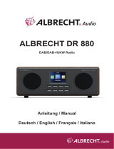 Albrecht DR 880 Digitalradio, B-WARE Manuale del proprietario