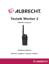 Albrecht Tectalk Worker 2, 4er Kofferset, PMR446 Manuale del proprietario