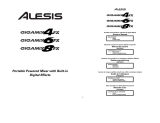 Alesis GigaMix 8FX Manuale utente