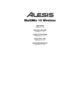 Alesis MultiMix 10 Wireless Guida utente