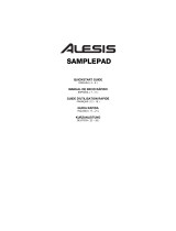 Alesis SamplePad Percussion Multi Pad Manuale utente