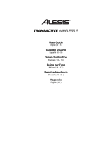 Alesis TransActive Wireless 2 Manuale utente