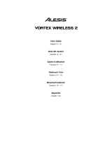 Alesis Vortex Wireless 2 Manuale utente