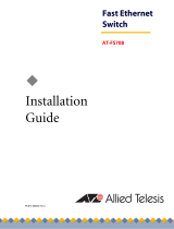 Allied Telesyn International Corp FS708/POE Guida d'installazione