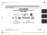 Alpine CDE-185BT Manuale del proprietario