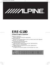 Alpine ERE-G180 Manuale utente