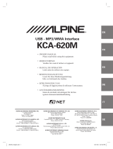 Alpine KCA-620M Manuale del proprietario
