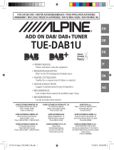 Alpine TUE-DAB1U Manuale del proprietario