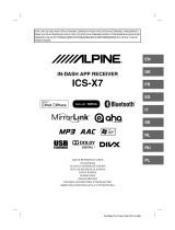 Alpine Electronics ICS-X7 Guida utente
