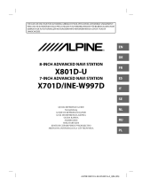Alpine INE-W X801D-U Manuale del proprietario