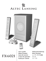 Altec Lansing FX6021 Manuale utente
