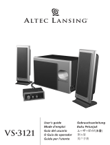 Altec Lansing VS3121 Manuale utente