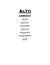 Alto Live 802 Manuale utente