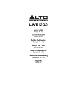 Alto Live 802 Manuale utente