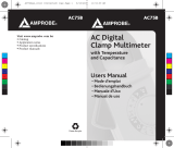 Amprobe AC75B AC Digital Clamp Multimeter Manuale utente