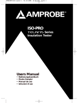 Amprobe Telaris-ISO-PRO Insulation Tester Manuale utente