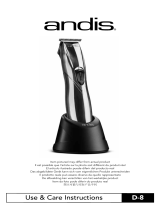 Andis Slimline Pro Li D-8 Guida utente